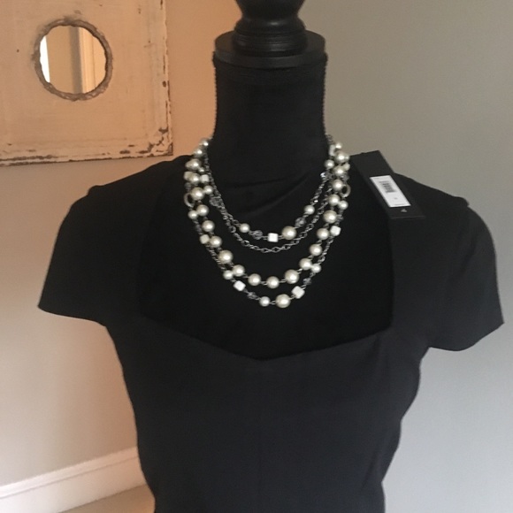 Banana Republic Black Sloan Dress - Picture 2 of 5